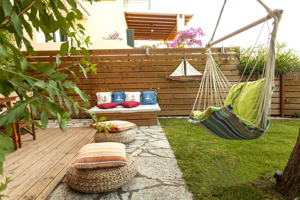 Apartment in Villa Rosebud Nikiana Bagian luar foto